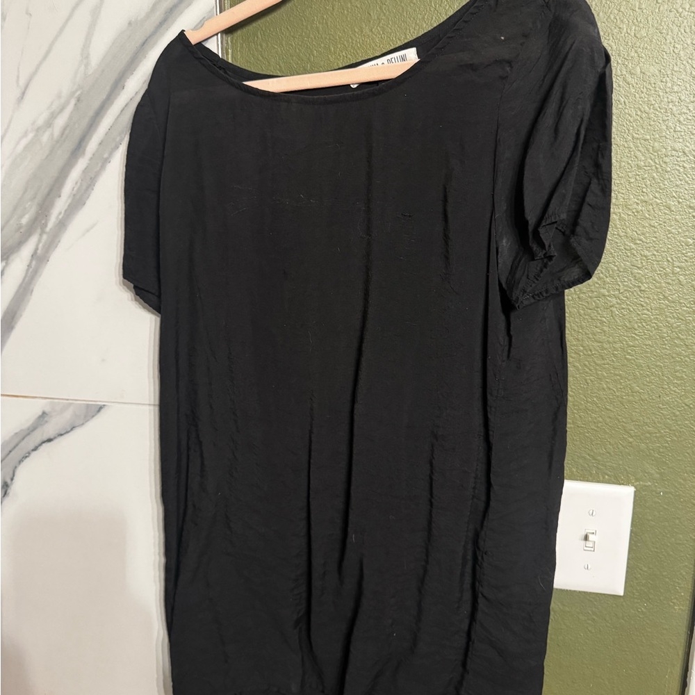 Black Short Sleeve Tunic - Picture 1 of 1